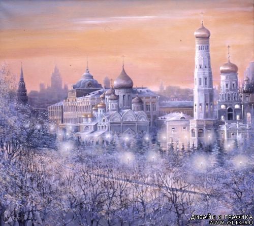 Картины Александра Стародубова. Старая Москва Картины Александра Стародубова. Старая Москва