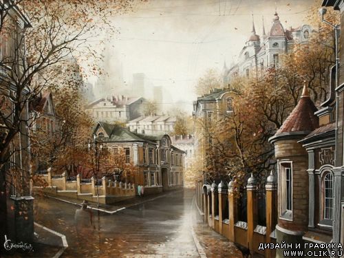 Картины Александра Стародубова. Старая Москва Картины Александра Стародубова. Старая Москва